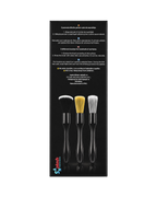 Set Premium de Pensule pentru Detailing Auto Interior / Exterior – 3 Pensule Profesionale