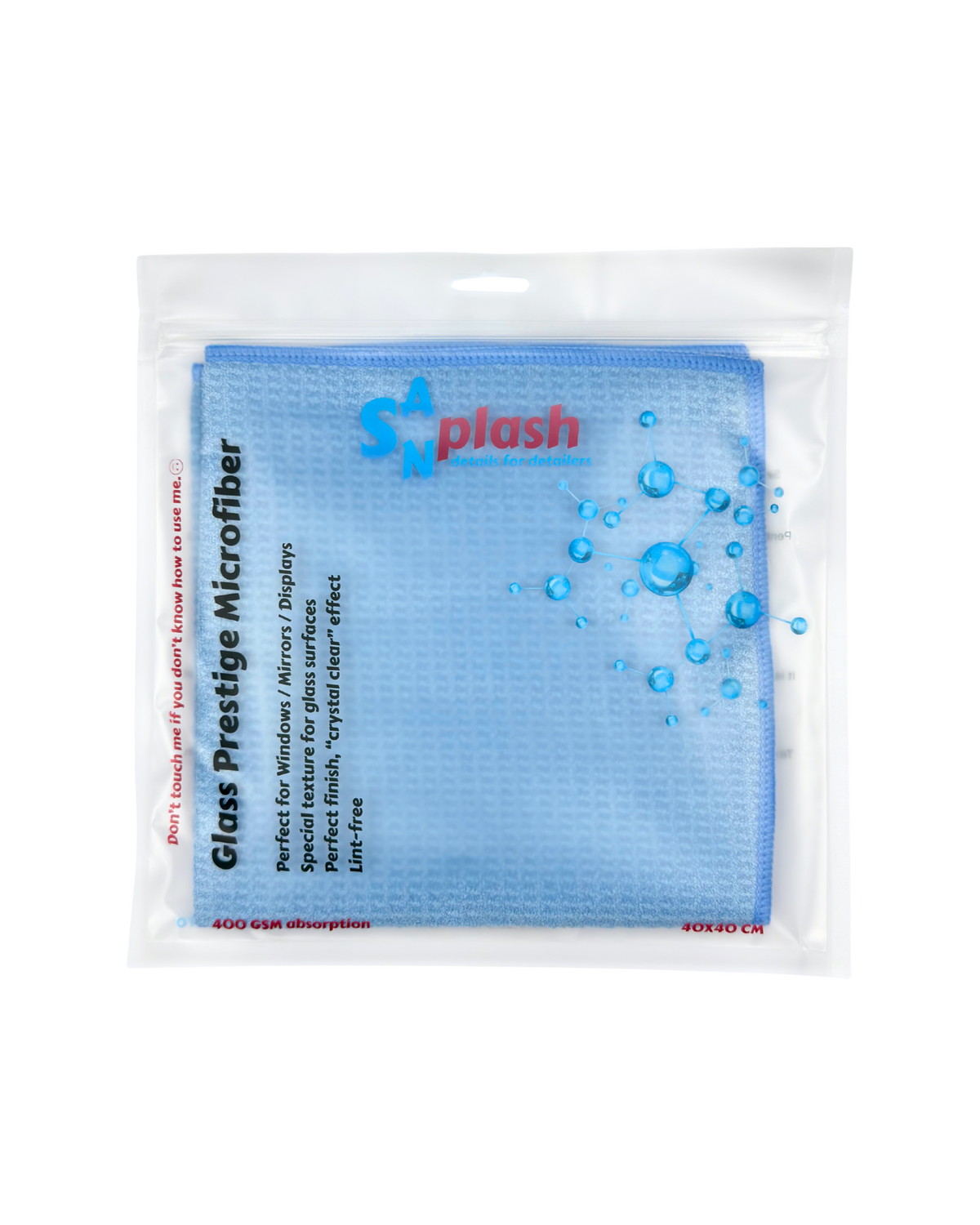 Lavetă Premium din Microfibră pentru Geamuri și Oglinzi