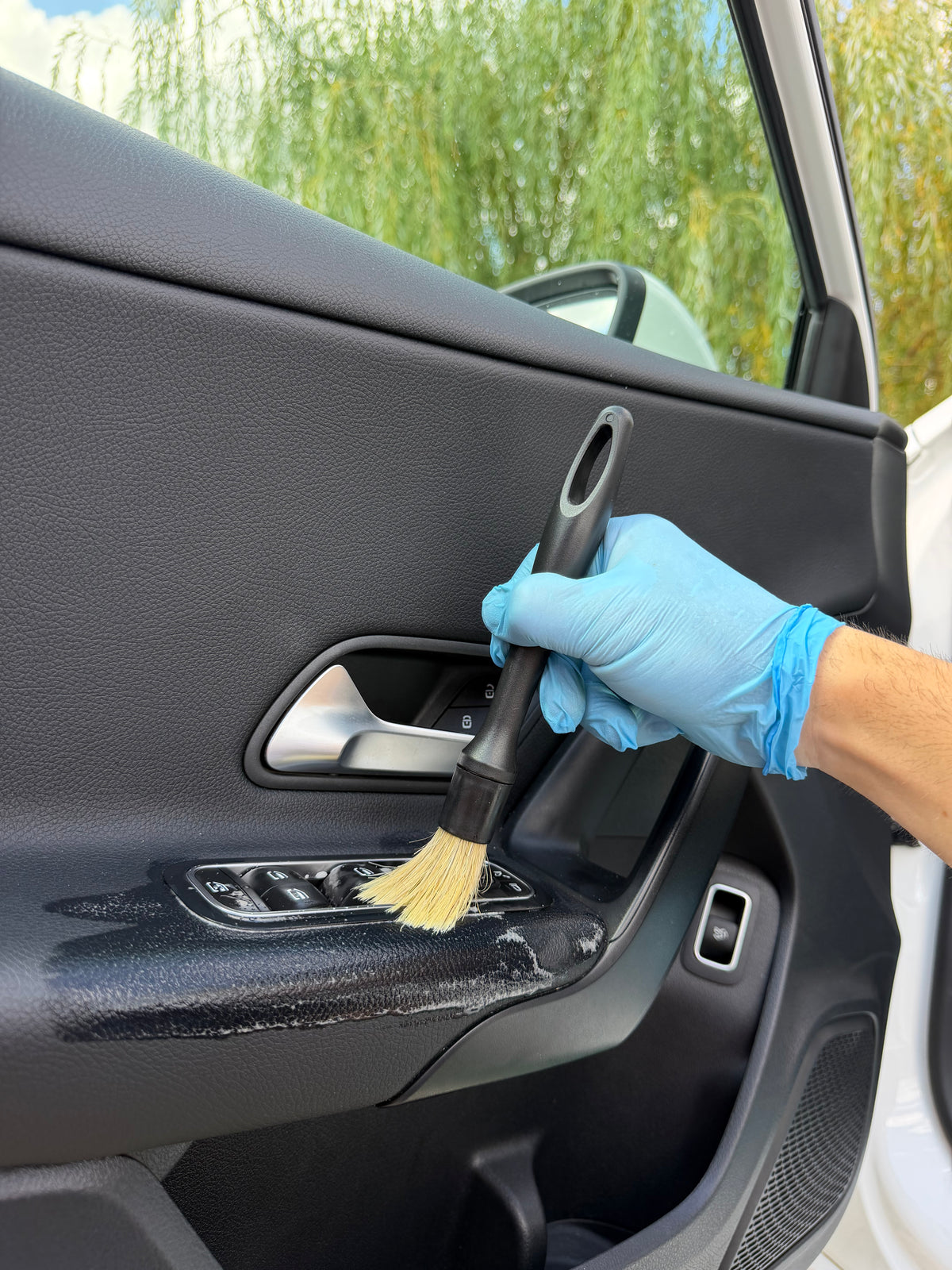 Set Premium de Pensule pentru Detailing Auto Interior / Exterior – 3 Pensule Profesionale